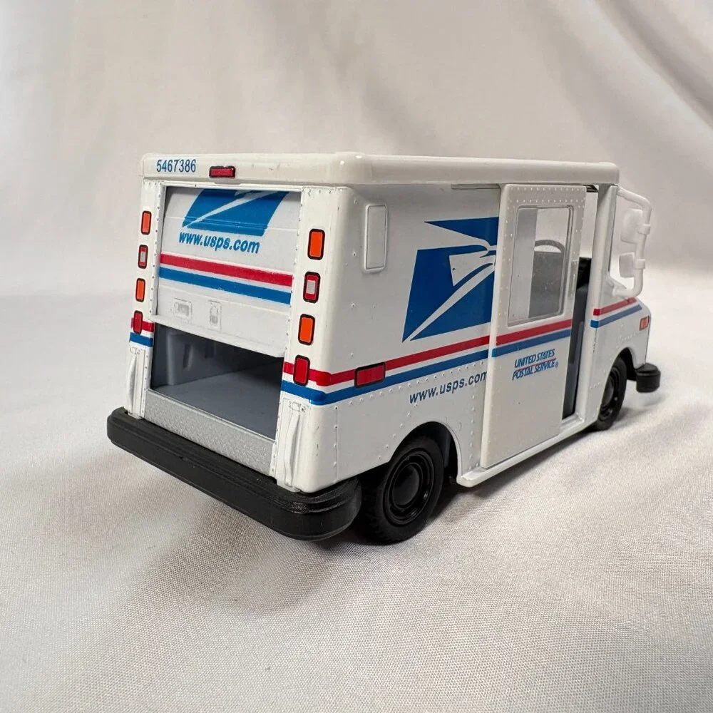 UPS Sprinter Van USPS Mail Truck Diecast Toy Set - Picture 4 of 8